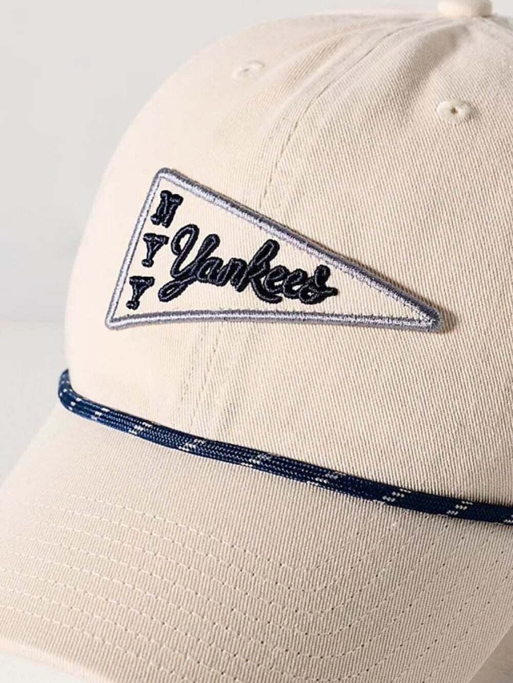 [NWT] '47 Brand New York Yankees Pennant Cord Baseball Cap (from Anthropologie)